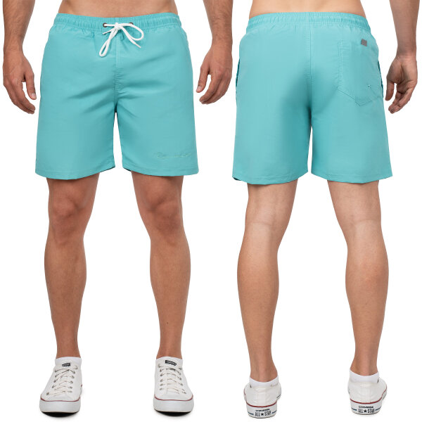 Regular Fit Shorts Herren Mid Waist 25RS073 Turquoise M