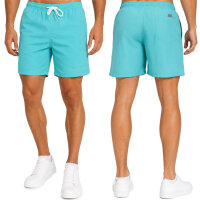 Reichstadt Herren Regular Fit Badehose Mid Waist 25RS073 Turquoise L