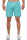 Regular Fit Shorts Herren Mid Waist 25RS073 Turquoise XXL