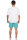 Regular Fit Shorts Herren Mid Waist 25RS073 Turquoise 3XL
