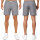 Reichstadt Herren Regular Fit Badehose Mid Waist 25RS073 Dark Grey M
