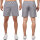 Regular Fit Shorts Herren Mid Waist 25RS073 Dark Grey XXL