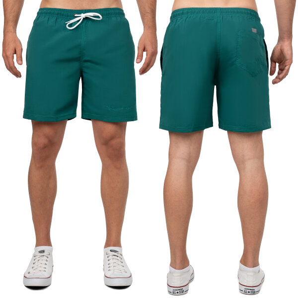 Regular Fit Shorts Herren Mid Waist 25RS073 Dark Green M
