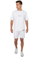 Regular Fit Shorts Herren Mid Waist 25RS073 White L