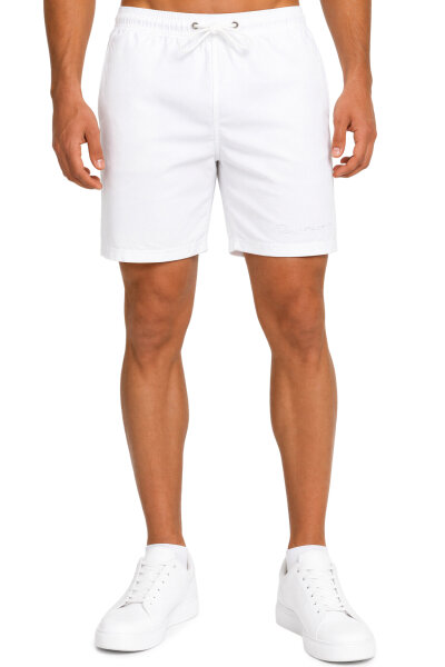 Reichstadt Herren Regular Fit Badehose Mid Waist 25RS073 White XXL