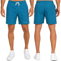 Reichstadt Herren Regular Fit Badehose Mid Waist 25RS073 Blue 3XL