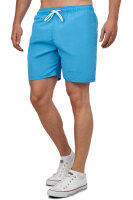 Reichstadt Herren Regular Fit Badehose Mid Waist 25RS073 Sky Blue M