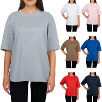 Oversized T-Shirt Damen Logoschriftzug 25RSW070