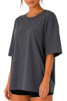 Reichstadt Damen Oversized Kurzarmshirt 25RSW070 Dark Grey XL