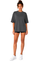 Reichstadt Damen Oversized Kurzarmshirt 25RSW070 Dark Grey XL