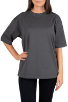 Oversized T-Shirt Damen Logoschriftzug 25RSW070 Dark Grey XXL