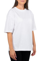 Oversized T-Shirt Damen Logoschriftzug 25RSW070 White XS
