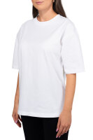 Oversized T-Shirt Damen Logoschriftzug 25RSW070 White M