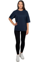 Oversized T-Shirt Damen Logoschriftzug 25RSW070 Dark Blue XS