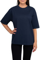 Oversized T-Shirt Damen Logoschriftzug 25RSW070 Dark Blue L