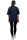 Oversized T-Shirt Damen Logoschriftzug 25RSW070 Dark Blue L