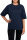 Oversized T-Shirt Damen Logoschriftzug 25RSW070 Dark Blue XL