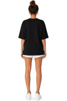 Reichstadt Damen Oversized Kurzarmshirt 25RSW070 Black XS