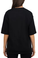Oversized T-Shirt Damen Logoschriftzug 25RSW070 Black M