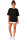 Reichstadt Damen Oversized Kurzarmshirt 25RSW070 Black XXL
