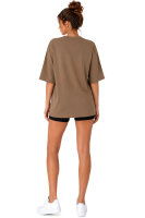 Reichstadt Damen Oversized Kurzarmshirt 25RSW070 Khaki S