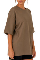 Reichstadt Damen Oversized Kurzarmshirt 25RSW070 Khaki XL