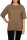 Oversized T-Shirt Damen Logoschriftzug 25RSW070 Khaki XXL