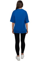 Oversized T-Shirt Damen Logoschriftzug 25RSW070 Navy M
