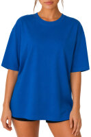 Reichstadt Damen Oversized Kurzarmshirt 25RSW070 Navy Blue XL