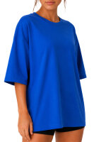 Reichstadt Damen Oversized Kurzarmshirt 25RSW070 Navy Blue XL