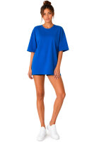 Reichstadt Damen Oversized Kurzarmshirt 25RSW070 Navy Blue XL