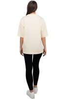 Oversized Damen T-Shirt 25RSW070 Yellow XS