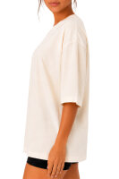 Reichstadt Damen Oversized Kurzarmshirt 25RSW070 Beige M