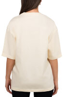 Oversized T-Shirt Damen Logoschriftzug 25RSW070 Yellow L