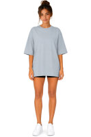Reichstadt Damen Oversized Kurzarmshirt 25RSW070 Light Blue XXS