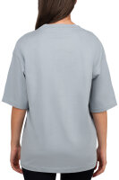 Oversized T-Shirt Damen Logoschriftzug 25RSW070 Light Blue M