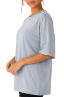 Reichstadt Damen Oversized Kurzarmshirt 25RSW070 Light Blue M
