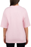 Oversized T-Shirt Damen Logoschriftzug 25RSW070 Pink XS