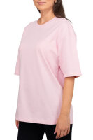 Oversized T-Shirt Damen Logoschriftzug 25RSW070 Pink XS