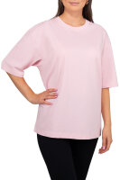 Oversized T-Shirt Damen Logoschriftzug 25RSW070 Pink M