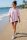 Reichstadt Damen Oversized Kurzarmshirt 25RSW070 Pink M