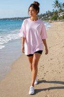 Reichstadt Damen Oversized Kurzarmshirt 25RSW070 Pink XXL