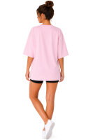 Reichstadt Damen Oversized Kurzarmshirt 25RSW070 Pink XXL
