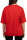 Oversized T-Shirt Damen Logoschriftzug 25RSW070 Red XS