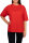 Oversized T-Shirt Damen Logoschriftzug 25RSW070 Red S