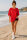 Reichstadt Damen Oversized Kurzarmshirt 25RSW070 Red S