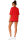 Reichstadt Damen Oversized Kurzarmshirt 25RSW070 Red L