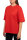 Oversized T-Shirt Damen Logoschriftzug 25RSW070 Red XL