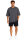 Reichstadt Herren Oversized Kurzarmshirt 25RS070 Dark Grey XS