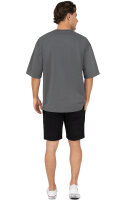 Oversized T-Shirt Herren Logoschriftzug 25RS070 Dark Grey L